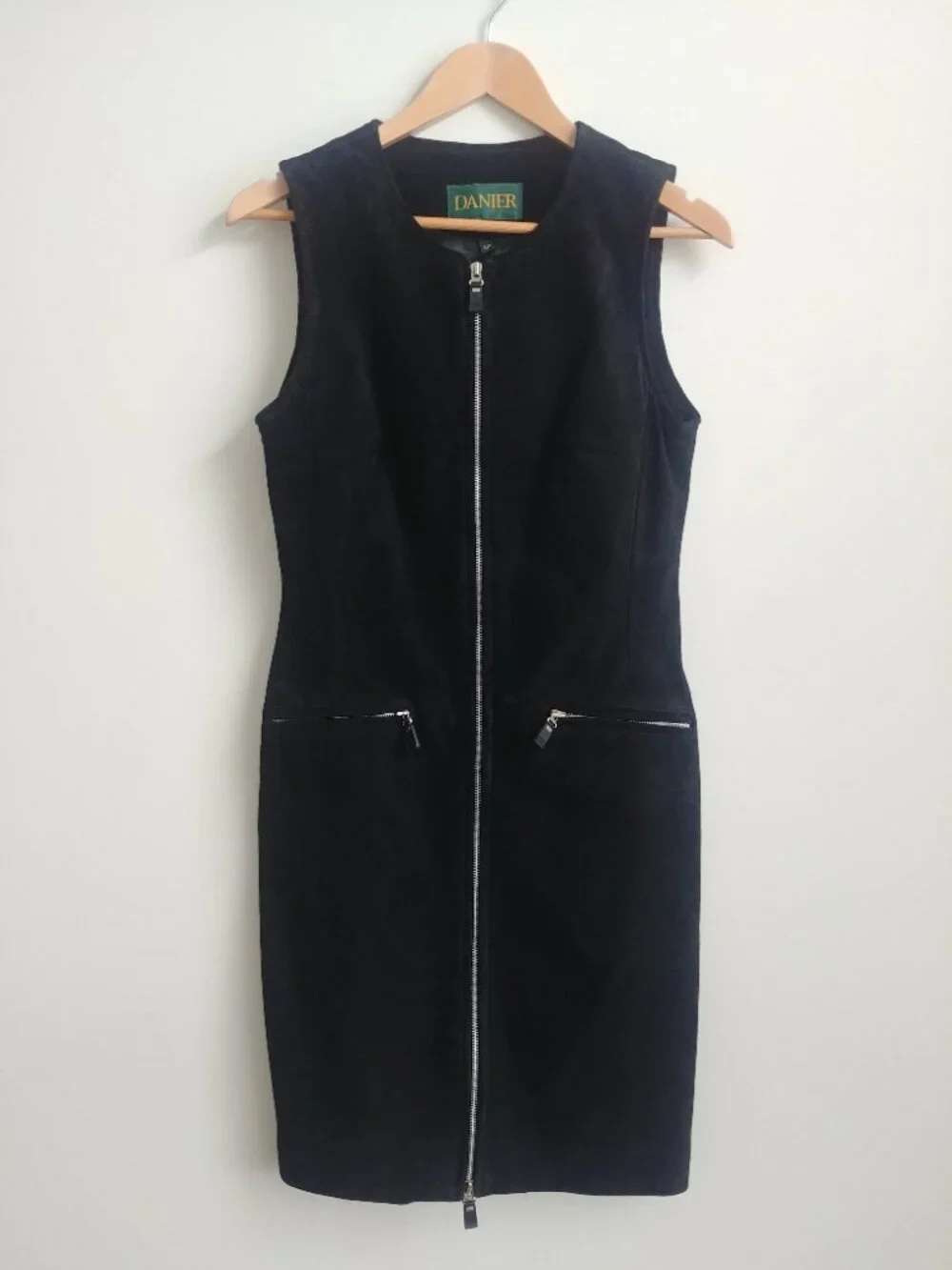 Danier | Dresses | Vintage Danier Made In Canada Black Genuine Leather  Suede Dress Small | Poshmark
